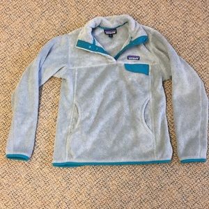 Patagonia women’s Re-tool snap + fleece pullover